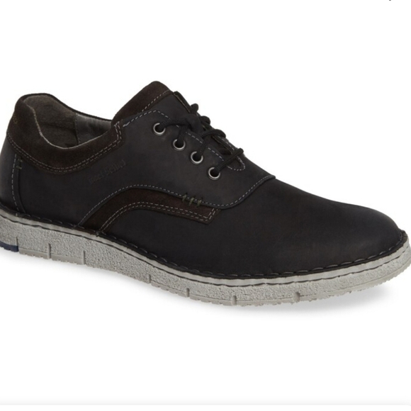 Josef Seibel Mens Ruben13 Plain Toe Leather Flats Sneakers boots shoes sz 14 - Picture 1 of 16